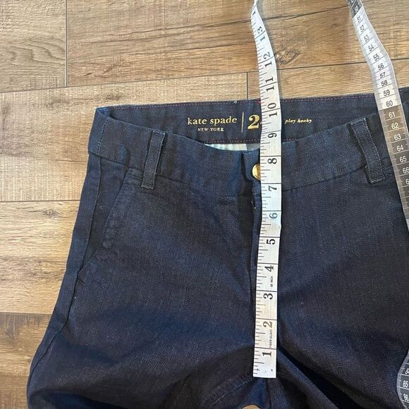 Kate Spade Bootcut Play Hooky Denim Jeans Broome Street size 24 - Picture 9 of 10